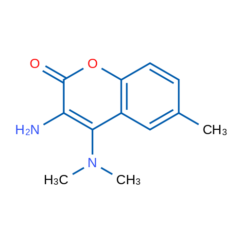 3-Amino-4-(dimethylamino)-6-methyl-2H-chromen-2-one 1g