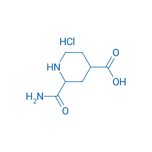 2-Carbamoylpiperidine-4-carboxylic acid hydrochloride 1g