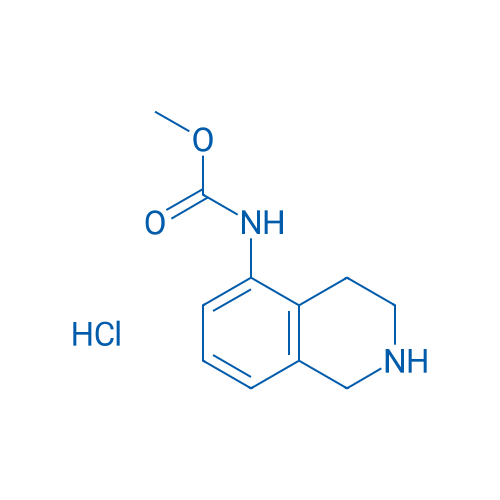 Methyl N-(1,2,3,4-tetrahydroisoquinolin-5-yl)carbamate hydrochloride 1g