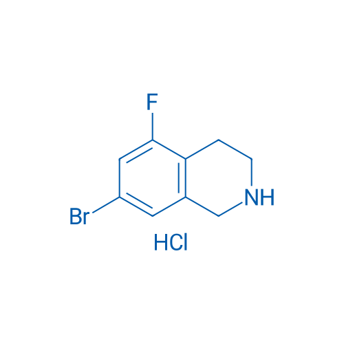 7-Bromo-5-fluoro-1,2,3,4-tetrahydro-isoquinoline hydrochloride 250mg
