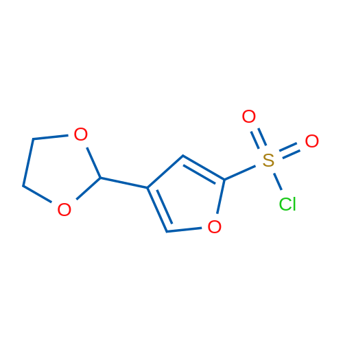 4-(1,3-Dioxolan-2-yl)furan-2-sulfonyl chloride 1g