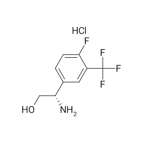 (S)-2-Amino-2-(4-fluoro-3-(trifluoromethyl)phenyl)ethanol hydrochloride 250mg