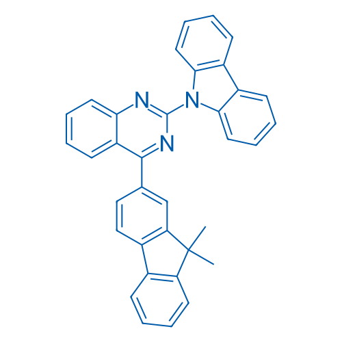 9-(4-(9,9-Dimethyl-9H-fluoren-2-yl)quinazolin-2-yl)-9H-carbazole 1g