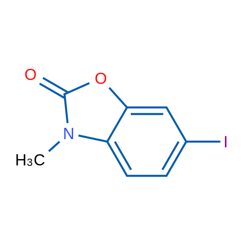 6-Iodo-3-methylbenzo[d]oxazol-2(3H)-one 5g