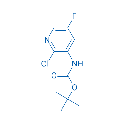 tert-Butyl (2-chloro-5-fluoropyridin-3-yl)carbamate 100mg