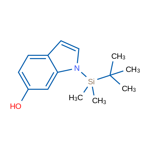 1-(tert-Butyldimethylsilyl)-1H-indol-6-ol 5g
