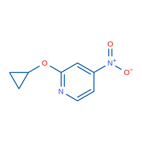 2-Cyclopropoxy-4-nitropyridine 1g