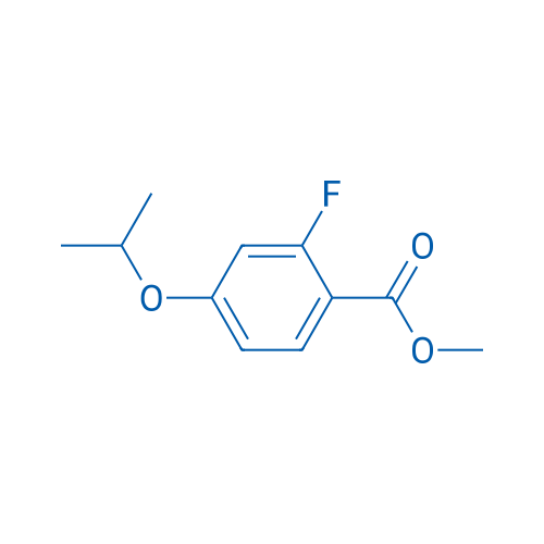 2-Fluoro-4-isopropoxybenzoic acid methyl ester 250mg