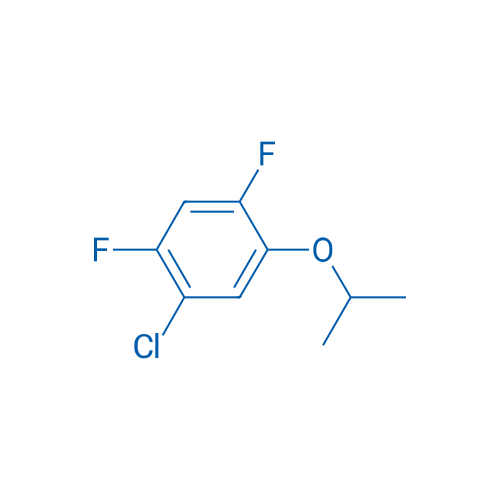 1-CHloro-2,4-difluoro-5-(propan-2-yloxy)benzene 1g