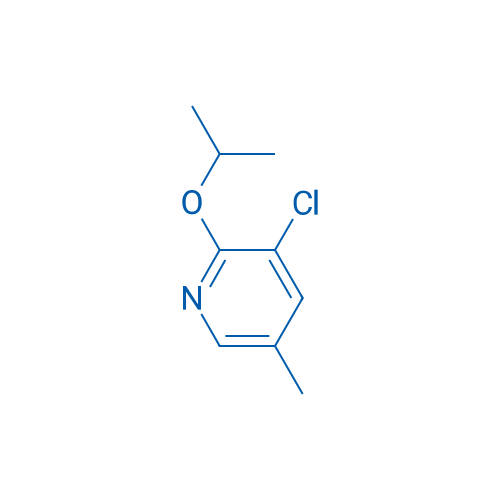 3-CHloro-5-methyl-2-(propan-2-yloxy)pyridine 1g