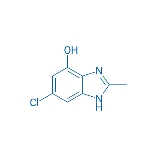 6-Chloro-2-methyl-1H-benzo[d]imidazol-4-ol 250mg