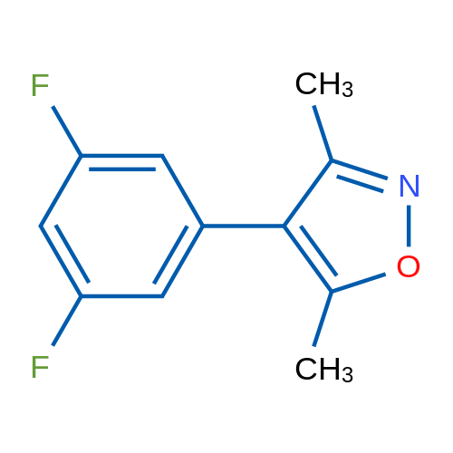 4-(3,5-Difluorophenyl)-3,5-dimethylisoxazole 1g