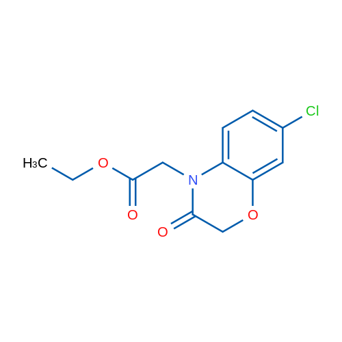 Ethyl 2-(7-chloro-3-oxo-2H-benzo[b][1,4]oxazin-4(3H)-yl)acetate 1g