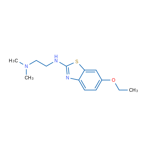 N1-(6-ethoxybenzo[d]thiazol-2-yl)-N2,N2-dimethylethane-1,2-diamine 250mg