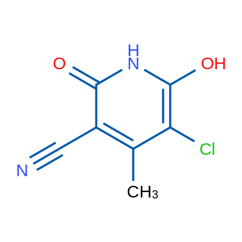 5-Chloro-6-hydroxy-4-methyl-2-oxo-1,2-dihydropyridine-3-carbonitrile 1g