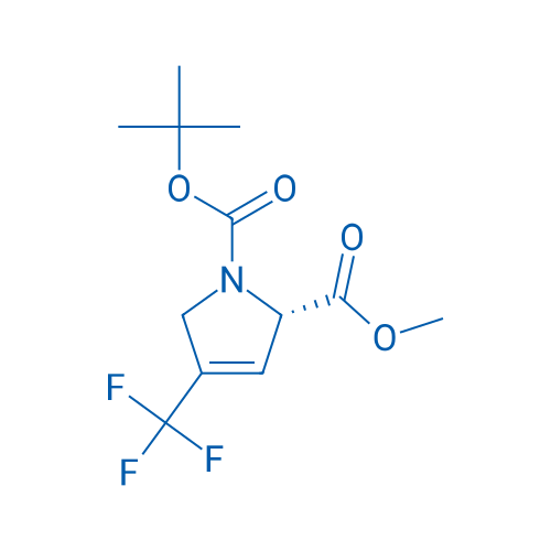 1-(tert-Butyl) 2-methyl (S)-4-(trifluoromethyl)-2,5-dihydro-1H-pyrrole-1,2-dicarboxylate 1g