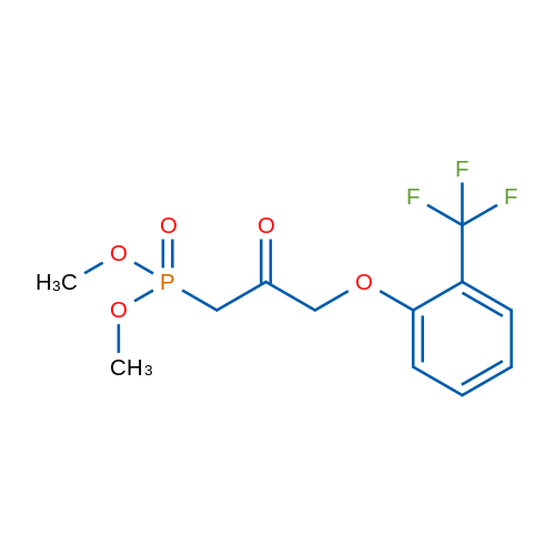 Dimethyl (2-oxo-3-(2-(trifluoromethyl)phenoxy)propyl)phosphonate 1g