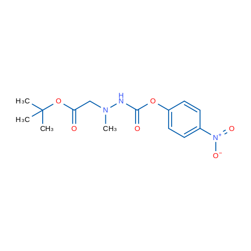 4-Nitrophenyl 2-(2-(tert-butoxy)-2-oxoethyl)-2-methylhydrazinecarboxylate 5g