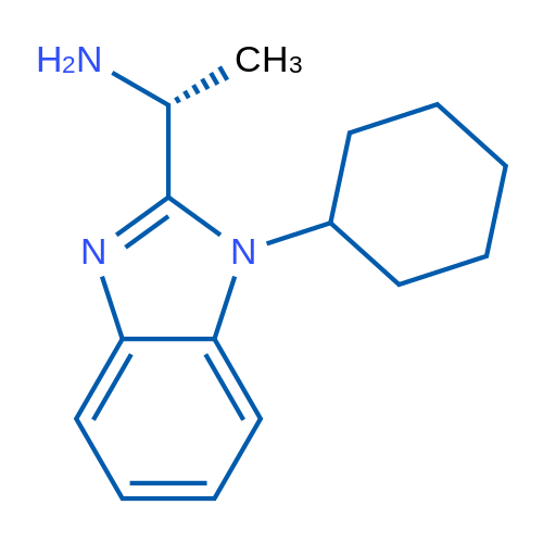 (R)-1-(1-Cyclohexyl-1H-benzo[d]imidazol-2-yl)ethanamine 1g