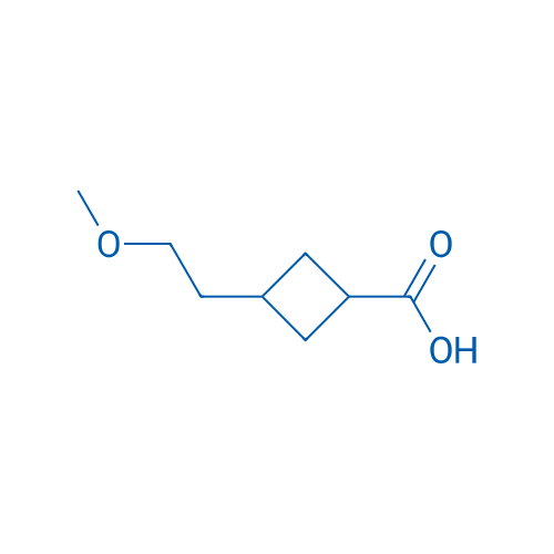 3-(2-methoxyethyl)cyclobutane-1-carboxylic acid 250mg