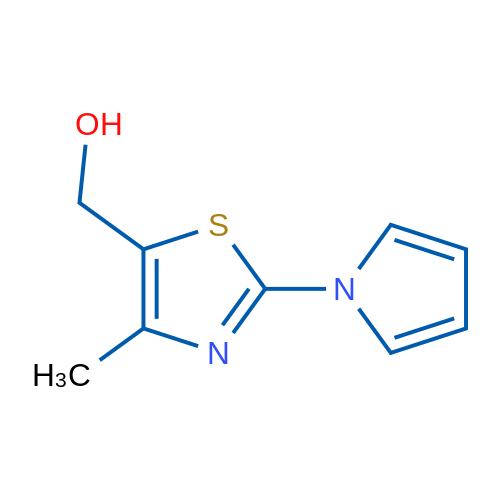 [4-Methyl-2-(1H-pyrrol-1-yl)-1,3-thiazol-5-yl]methanol 1g
