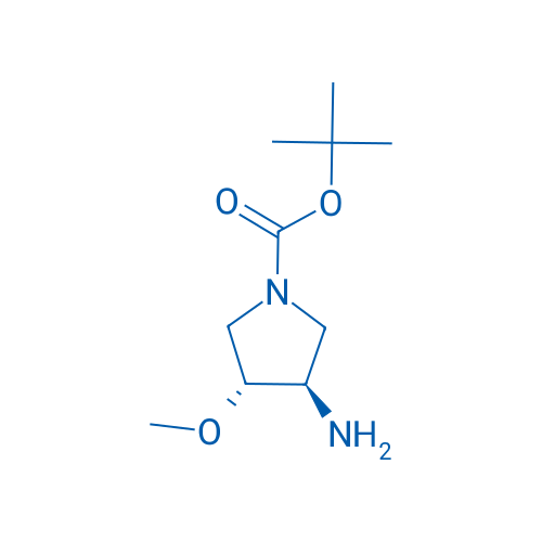 (3R,4R)-tert-Butyl 3-amino-4-methoxypyrrolidine-1-carboxylate 100mg