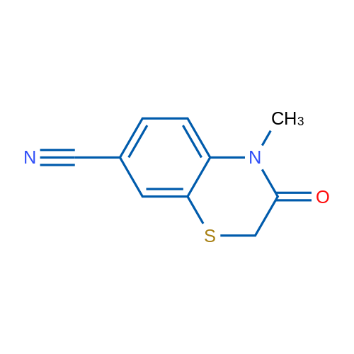 4-Methyl-3-oxo-3,4-dihydro-2H-benzo[b][1,4]thiazine-7-carbonitrile 1g