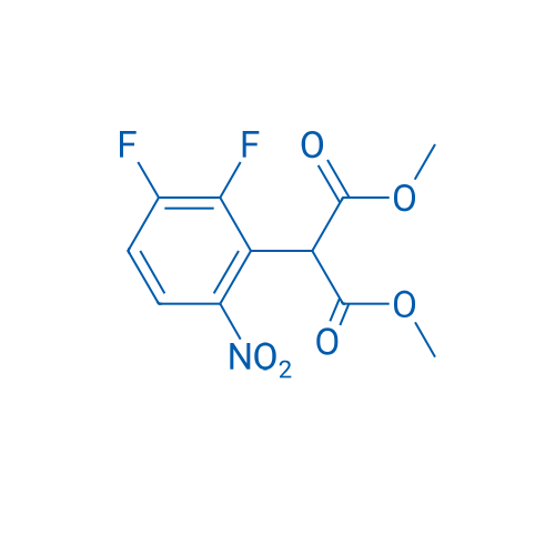 1,3-Dimethyl 2-(2,3-difluoro-6-nitrophenyl)propanedioate 1g