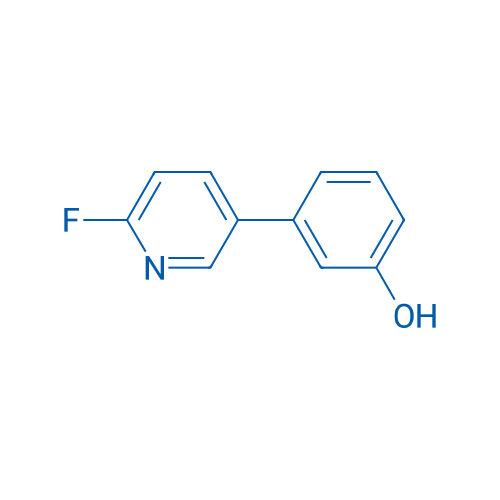 3-(6-Fluoropyridin-3-yl)phenol 250mg