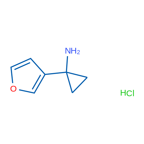 [1-(3-FUryl)cyclopropyl]amine hydrochloride 1g