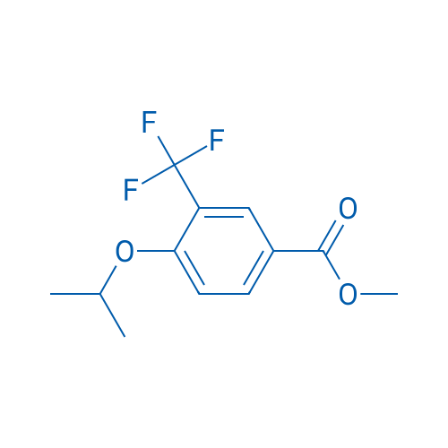 Methyl 4-isopropoxy-3-(trifluoromethyl)benzoate 100mg