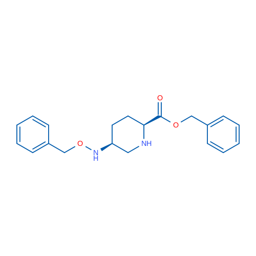 Cis-benzyl 5-((benzyloxy)amino)piperidine-2-carboxylate 1g