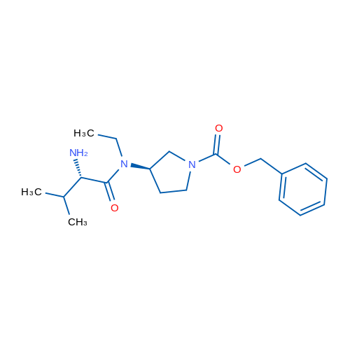 (R)-Benzyl 3-((S)-2-amino-N-ethyl-3-methylbutanamido)pyrrolidine-1-carboxylate 1g