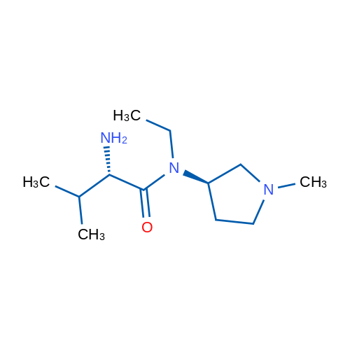 (S)-2-Amino-N-ethyl-3-methyl-N-((R)-1-methylpyrrolidin-3-yl)butanamide 1g