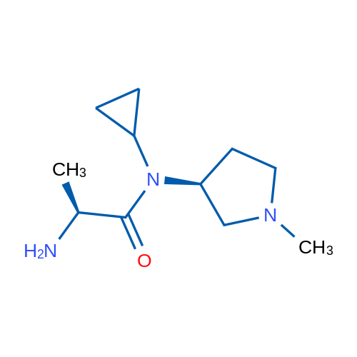 (S)-2-Amino-N-cyclopropyl-N-((S)-1-methylpyrrolidin-3-yl)propanamide 1g