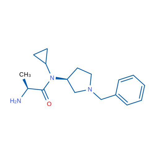 (S)-2-Amino-N-((S)-1-benzylpyrrolidin-3-yl)-N-cyclopropylpropanamide 1g