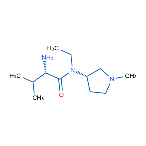 (S)-2-Amino-N-ethyl-3-methyl-N-((S)-1-methylpyrrolidin-3-yl)butanamide 1g
