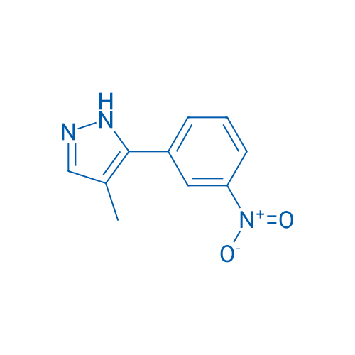 4-Methyl-5-(3-nitrophenyl)-1h-pyrazole 5g