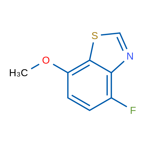 4-Fluoro-7-methoxybenzo[d]thiazole 1g