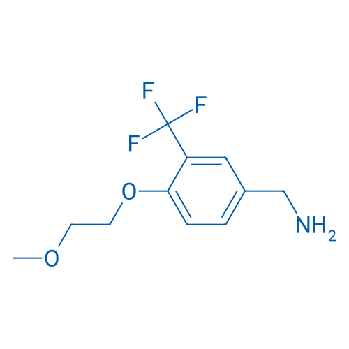 (4-(2-Methoxyethoxy)-3-(trifluoromethyl)phenyl)methanamine 1g