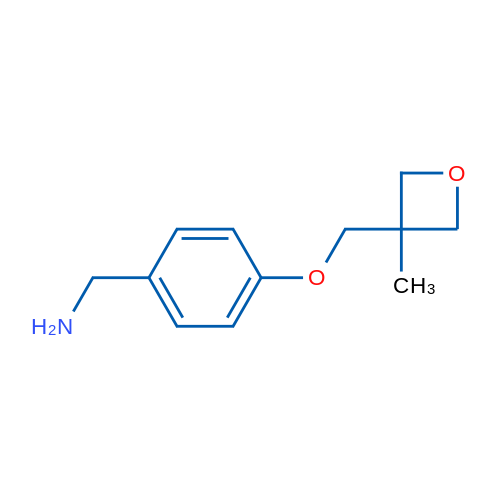 (4-((3-Methyloxetan-3-yl)methoxy)phenyl)methanamine 1g
