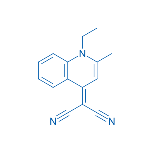 2-(1-Ethyl-2-methylquinolin-4(1H)-ylidene)malononitrile 100mg