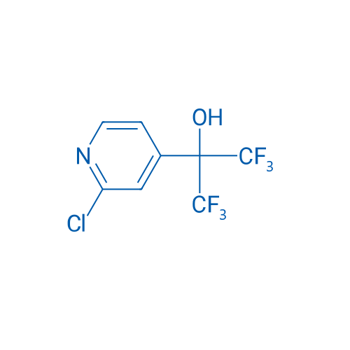 2-(2-Chloropyridin-4-yl)-1,1,1,3,3,3-hexafluoropropan-2-ol 1g