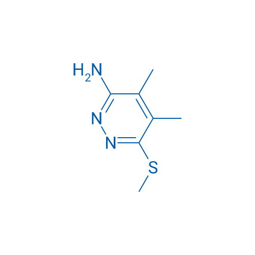 4,5-Dimethyl-6-(methylthio)pyridazin-3-amine 1g