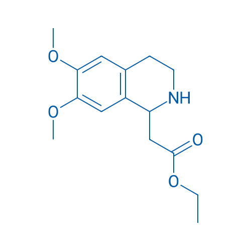 Ethyl 2-(6,7-dimethoxy-1,2,3,4-tetrahydroisoquinolin-1-yl)acetate 1g