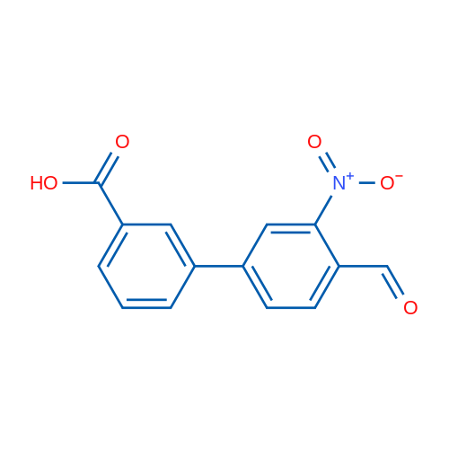 3-(4-Formyl-3-nitrophenyl)benzoic acid 1g