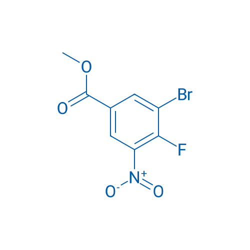 Methyl 3-bromo-4-fluoro-5-nitrobenzoate 250mg