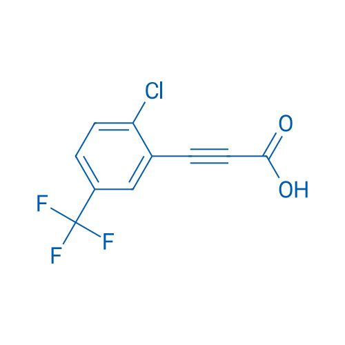 3-(2-Chloro-5-(trifluoromethyl)phenyl)propiolic acid 1g