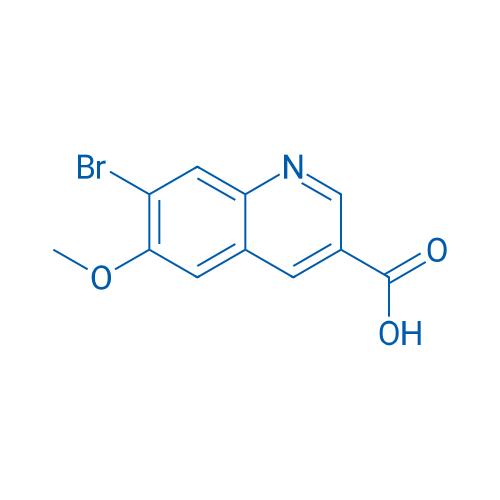 7-Bromo-6-methoxyquinoline-3-carboxylic acid 1g