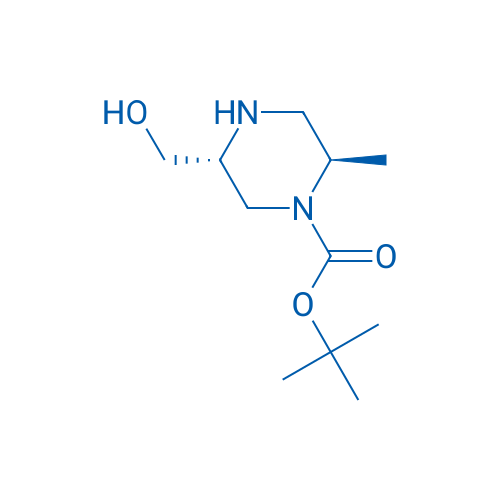 (2R,5R)-tert-Butyl 5-(hydroxymethyl)-2-methylpiperazine-1-carboxylate 250mg